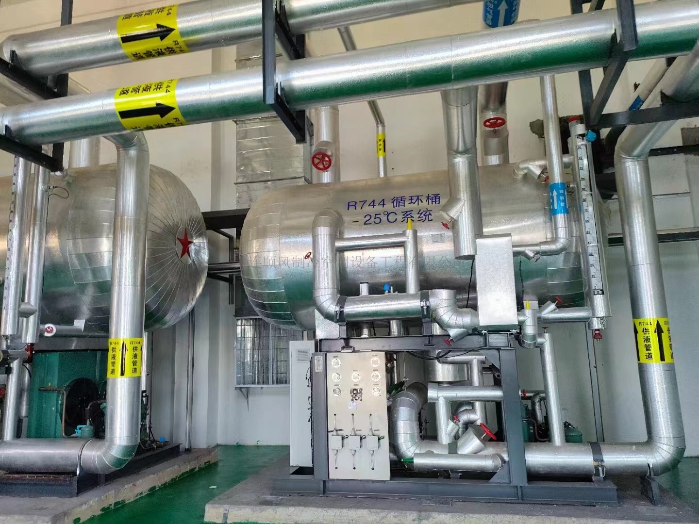 江蘇海(hǎi)安萬噸冷(lěng)鏈港制(zhì)冷(lěng)工(gōng)程