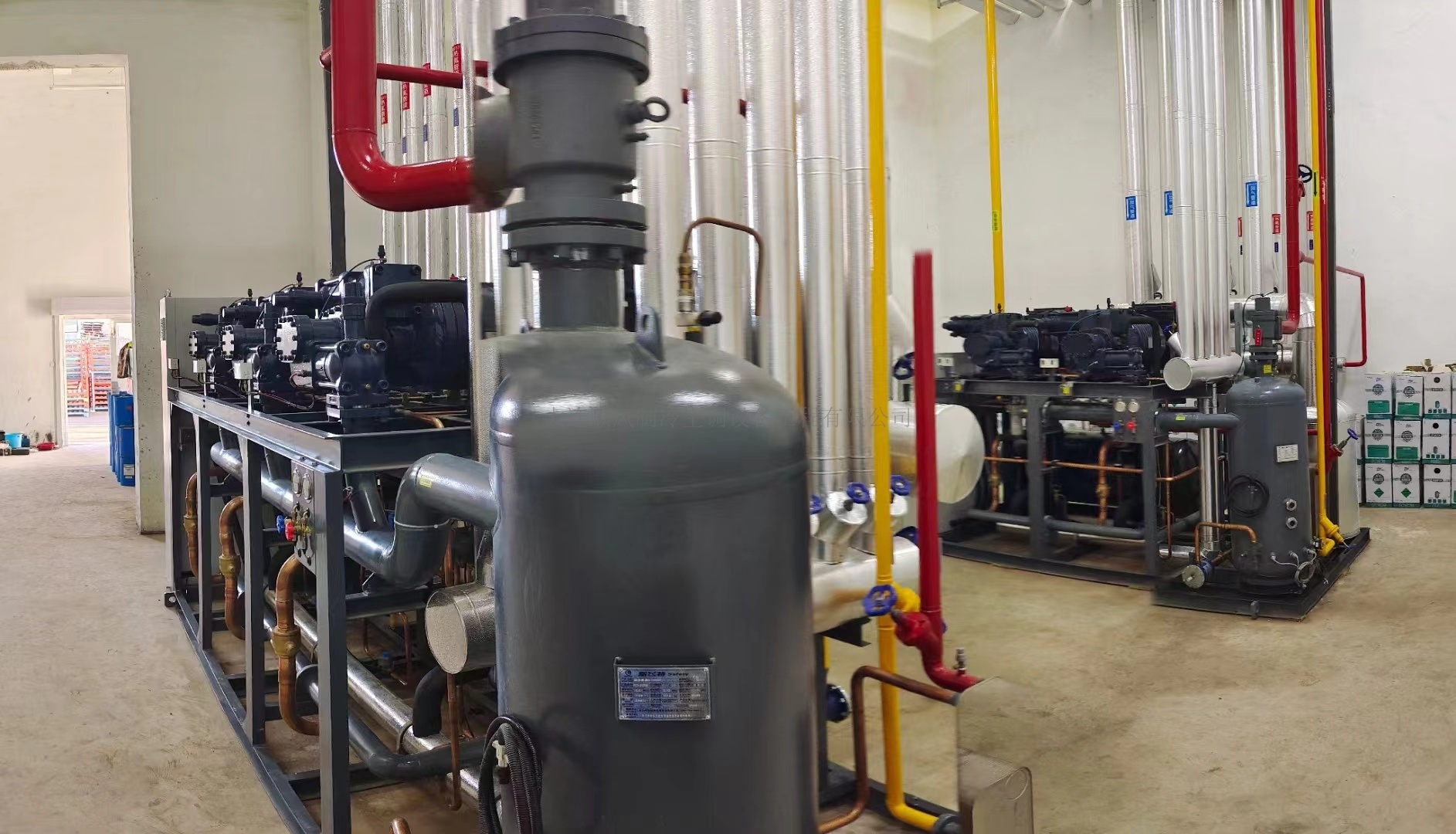 大(dà)連安欣海(hǎi)味食品制(zhì)冷(lěng)項目